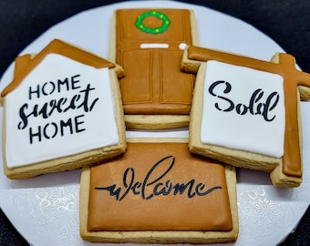 New Home Realtor Cookies (1 dozen)