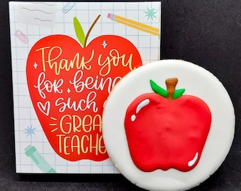 Teacher Cookie Gift Box