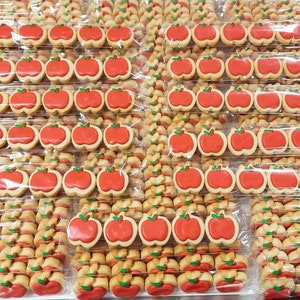Mini Apple Cookies (5 in a Bag)