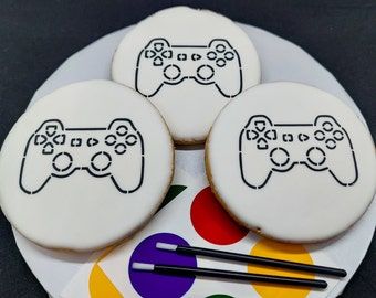 Paint-Your-Own Video Game Cookies (1 Dozen)