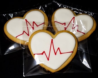 Heartbeat Heart Cookies (1 dozen)