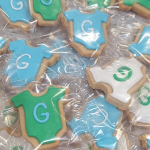 Mini Baby Onesie Cookies (2 dozen) image 4