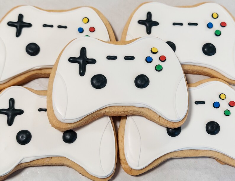Video Game Controller Cookies 1 Dozen Etsy
