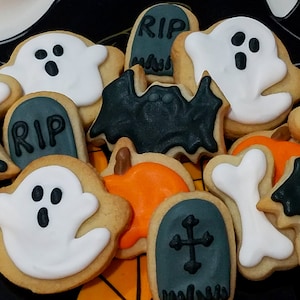 Mini Halloween Variety Cookies (3 dozen)