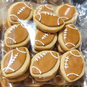 Mini Football Cookies 3 dozen image 6
