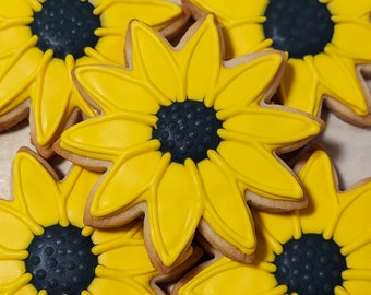 Daisy/Sunflower Cookies (1 dozen)