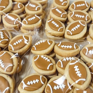 Mini Football Cookies 3 dozen image 2