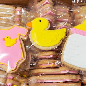 Baby Ducky Variety Cookies 1 dozen image 1