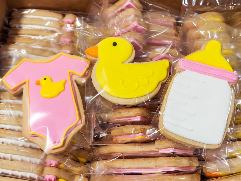 Baby Ducky Variety Cookies 1 dozen image 1