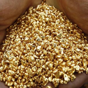 1 Gram Medical grade 24k yellow Gold shot, clean cast. Bullion, nuggets, grains