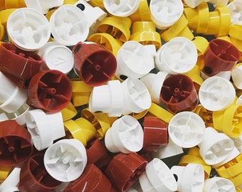 Assorted 50 spray paint caps--tips--skinny caps--cap adaptors--fat caps--calligraphy--graffiti-lettering-
