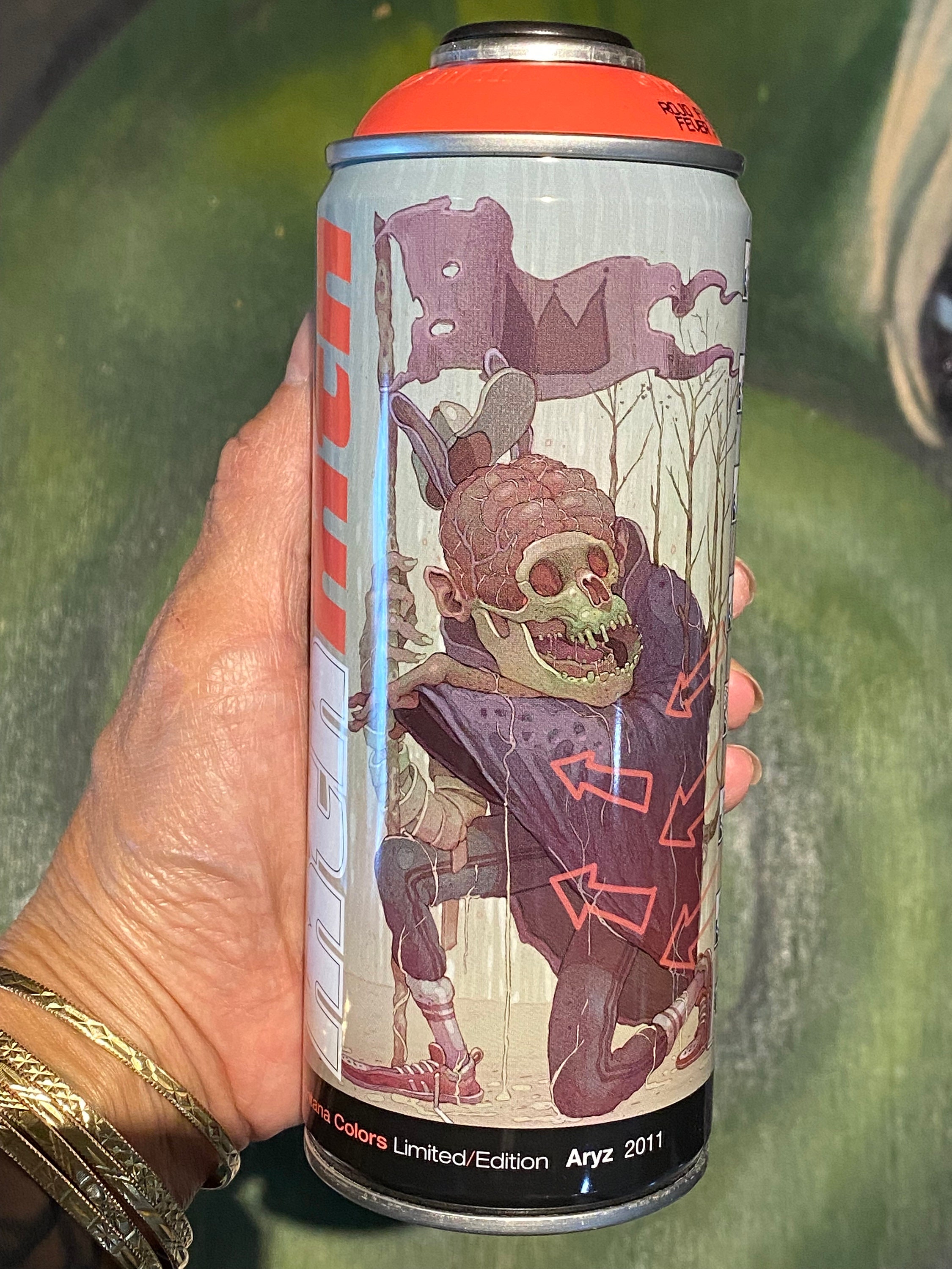 MTN Colors ARYZ 2011 Ultra Rare Collectible Spray Paint Can - Etsy