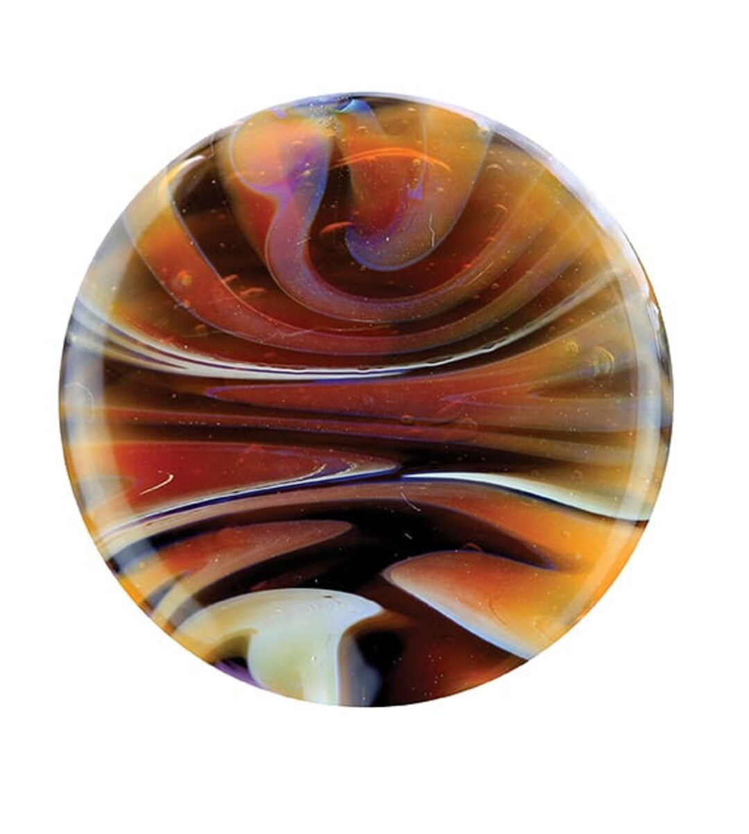Momka's Glass -- Amethyst Ice --MB132-- Borosilicate Glass
