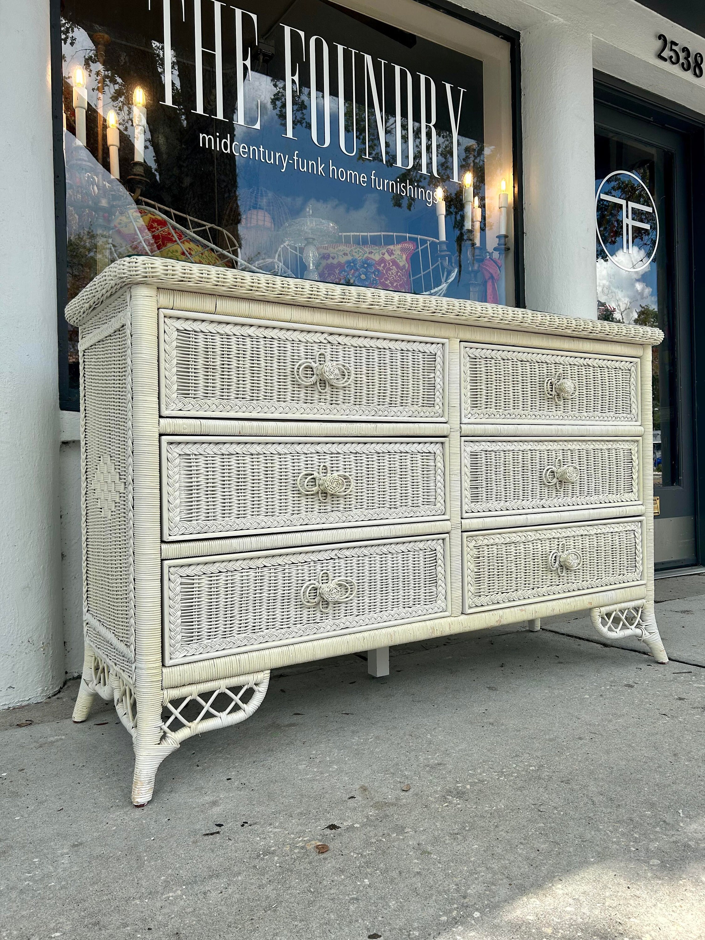 Used Wicker Dressers