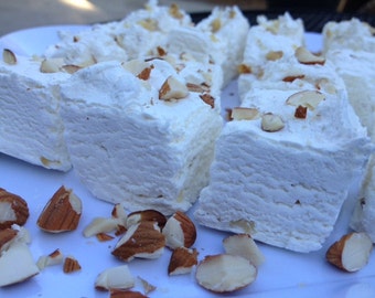 Cherry Almond  Divinity  Candy 2 pounds