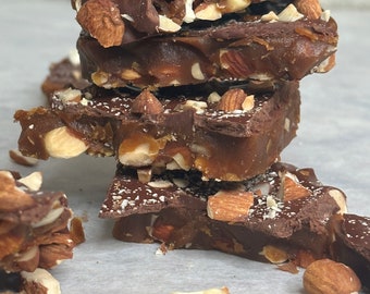 Toffee with Almonds  1 pound