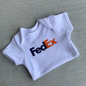 FedEx Baby Bodysuit /FedEx Worker Shower Gift /FedEx Baby Gift