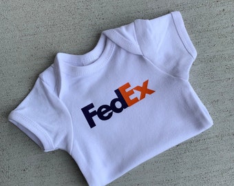 FedEx Baby Bodysuit, Newborn Gift
