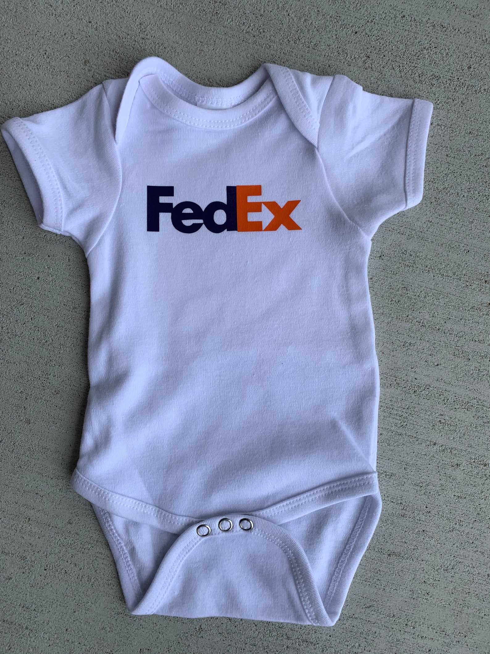 Fedex Baby Bodysuit /fedex Worker Shower Gift /fedex Baby Gift Etsy