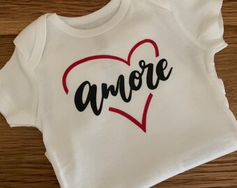 Italian Baby Gift  / Italian baby bodysuit / Newborn Italian Coming Home / Unisex Irish Baby Gift