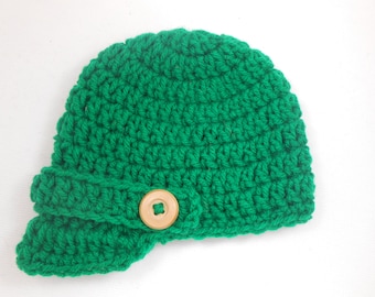 Irish newsboy hat, Irish baby shower gift,