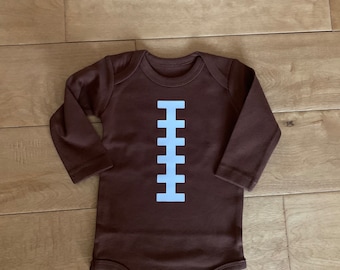 Football Bodysuit, Super Bowl Baby Outfit