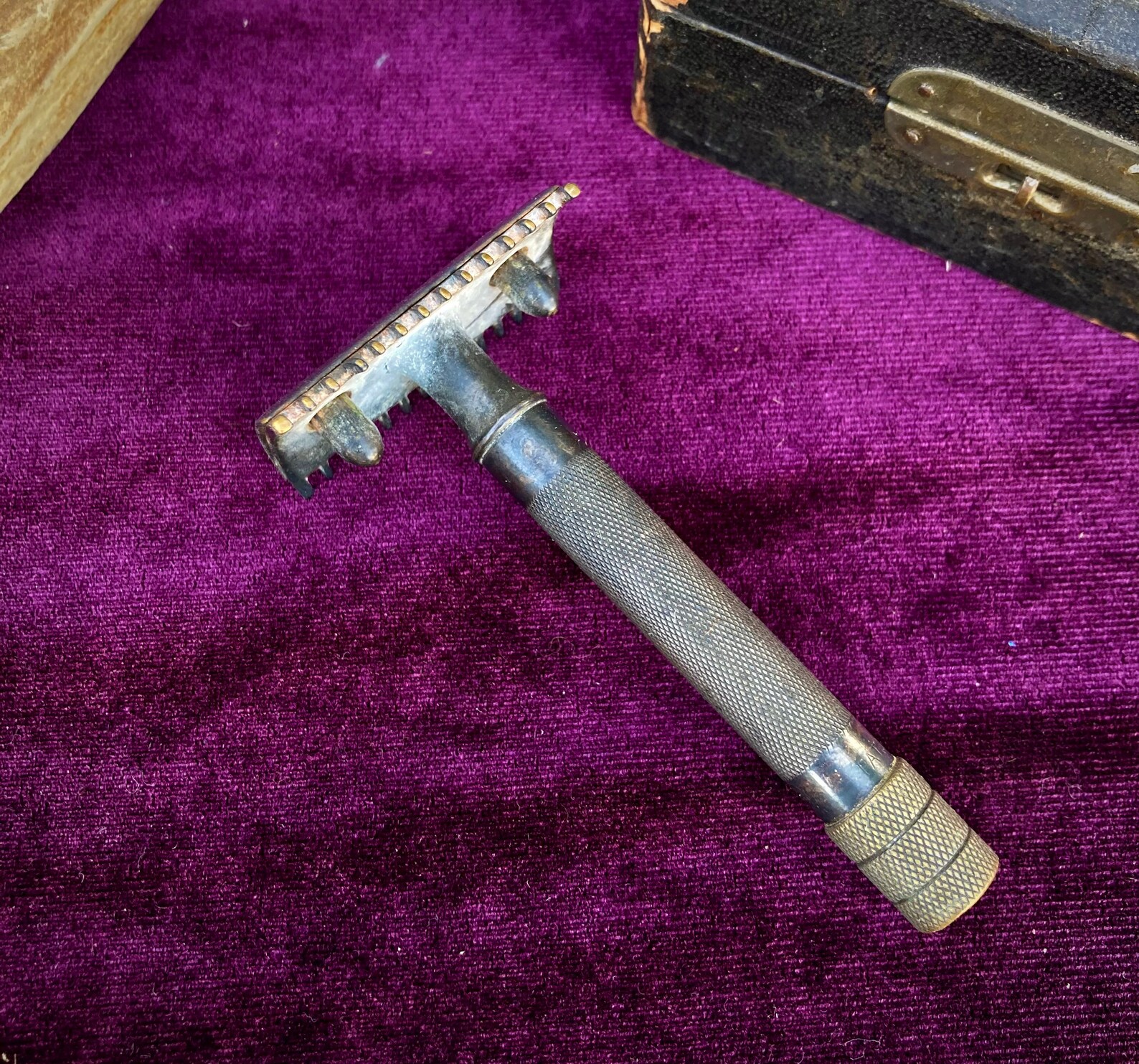 Navaja Gillette de anillo único 1905 Etsy