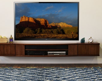 wall mounted tv console 48 inch wall mounted floating tv stand entertainment console curve piece mocha tv stand etsy wall mounted tv console 48 inch wall mounted floating tv stand entertainment console curve piece mocha tv stand etsy