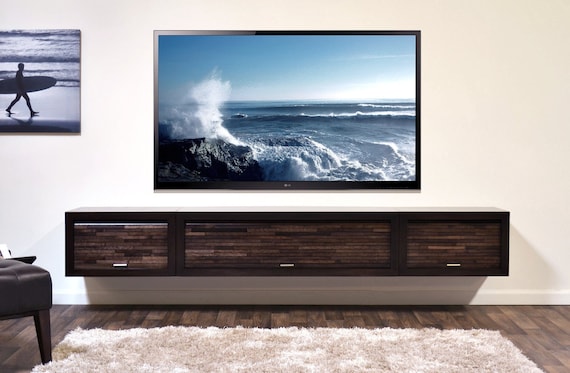 Wall hung entertainment center deals