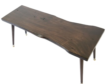 Solid Wood Reclaimed Slab Coffee Table