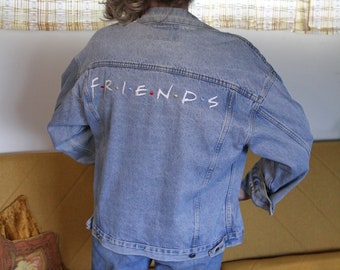 friends nike jean jacket