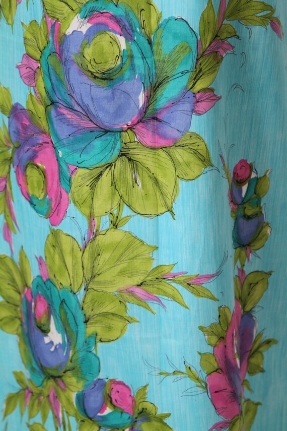 1960's Sleeveless Hawaiian Sun Dress is fully lin… - image 9