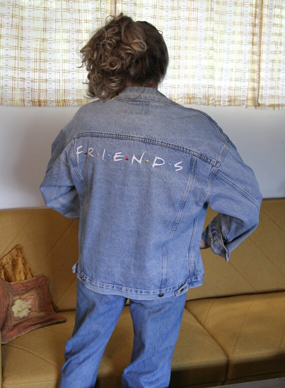 Vintage 1990s Nike Denim F.R.I.E.N.D.S. Cast and C