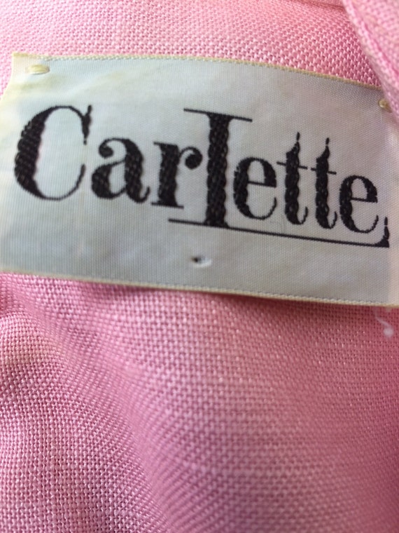 1960's Perfect Vintage Carlette Wiggle Dress is U… - image 6