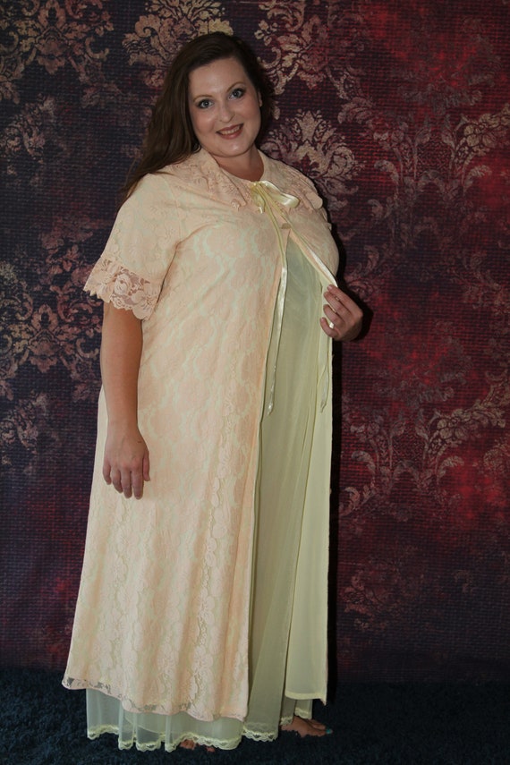 Vintage Mid Century Vanity Fair Nightgown with Ari