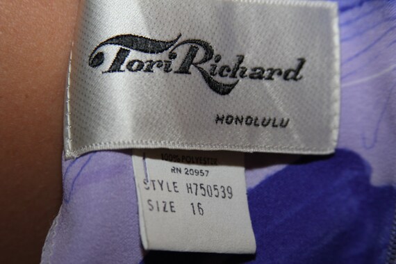 70's Tori Richard Honolulu Resort Glamwear Polyes… - image 4