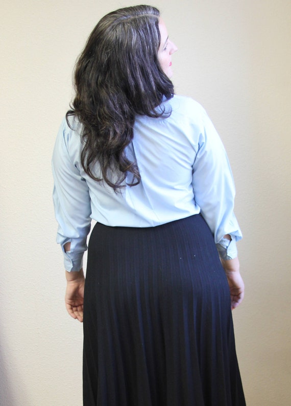 1960s Montgomery Wards Classic Long Sleeve Polyes… - image 9