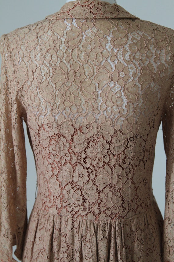 Vintage 1950s Lace Dress - image 8