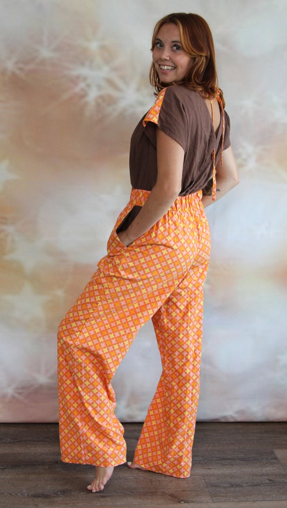 Vintage All Cotton Summer Jumpsuit by J Dunn - image 3