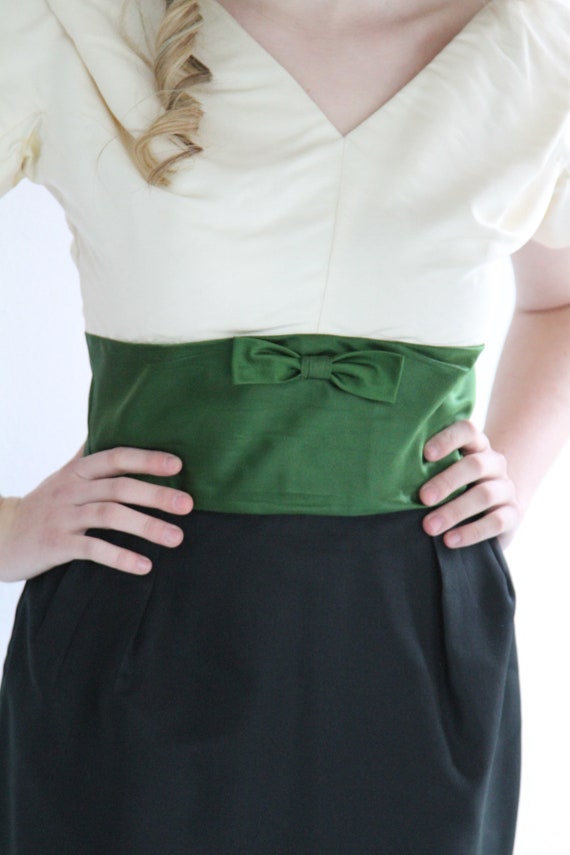 1950s Two Piece Pencil Dress with Jacket, Classically… Gem