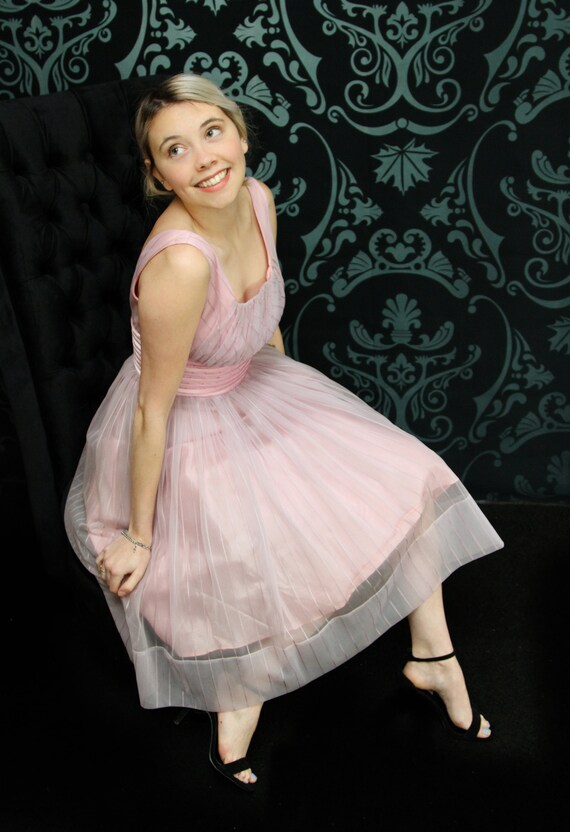 mid century cocktail dress