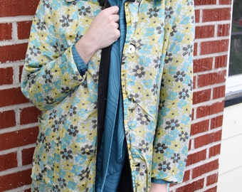 1960s Handmade Reversible Car Coat