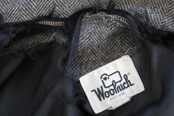 1960s Men's Woolrich Heavy Wool Overcoat in Size … - image 4