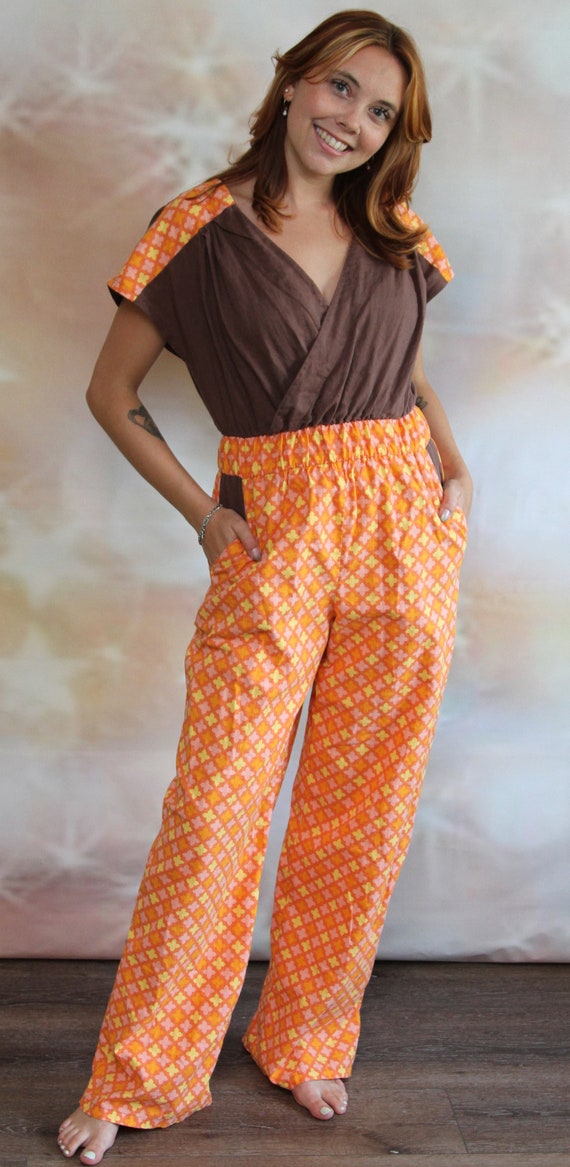 Vintage All Cotton Summer Jumpsuit by J Dunn - image 4