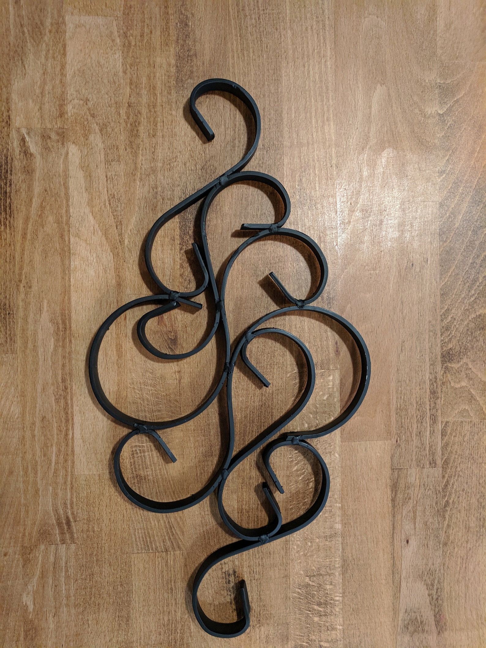 Metal Scroll Wall Hanging Etsy