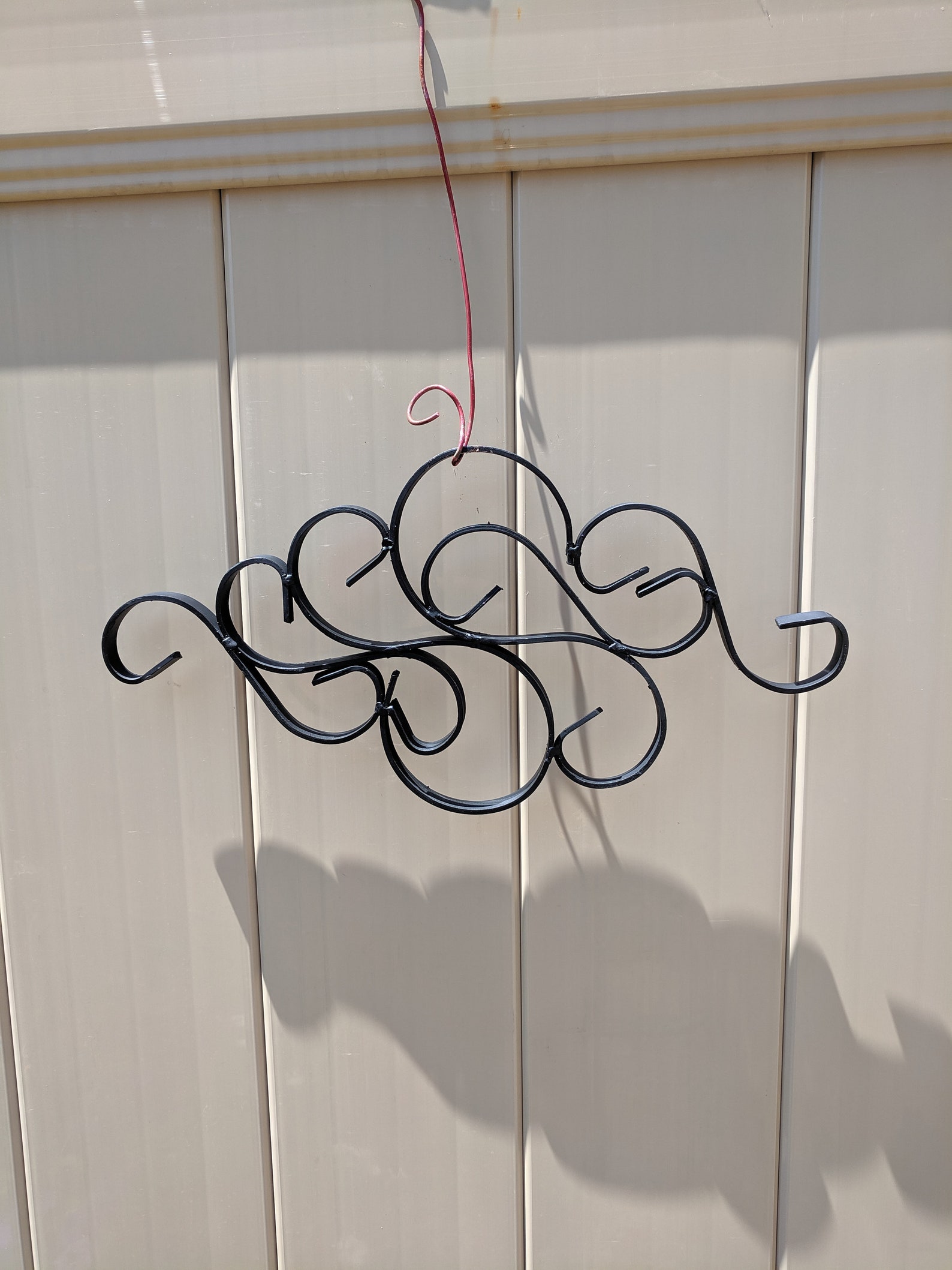 Metal Scroll Wall Hanging Etsy