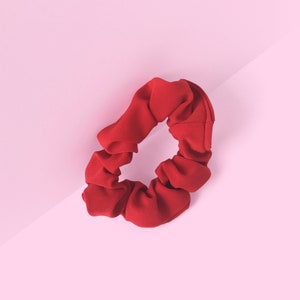Red Hair Scrunchie Handmade