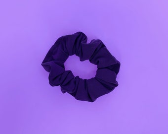 Purple Hair Scrunchie Handmade