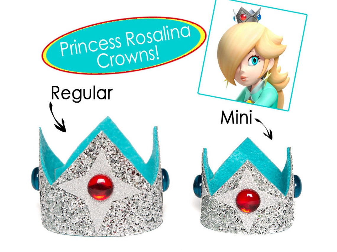 Princess Rosalina Crown Super Mario Bros Princess Rosalina Etsy Australia