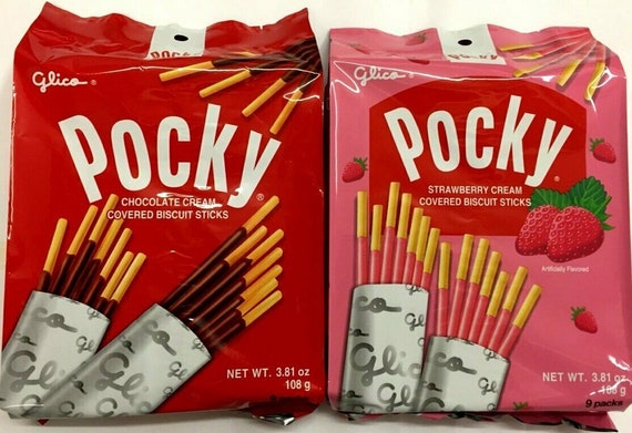 Pocky Biscuit Stick 6 Flavor Variety Pack (Pack of 12) 